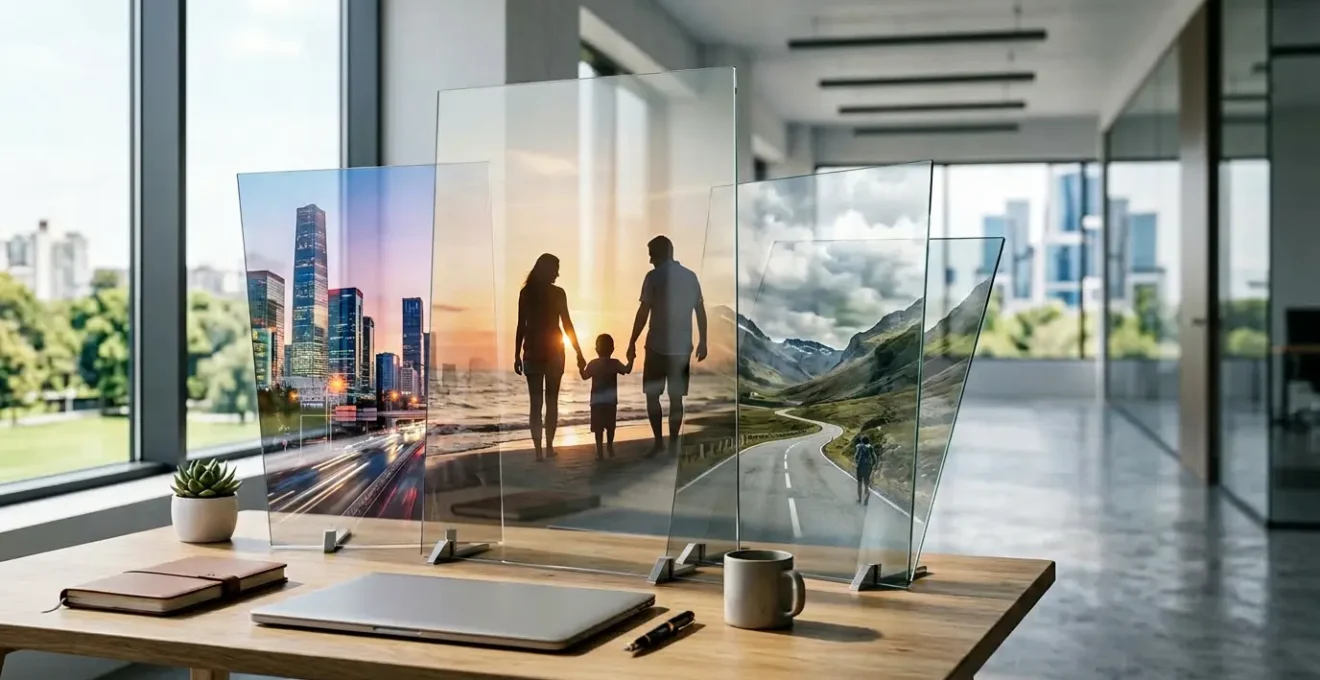 Concept visuel représentant la flexibilité et l'adaptation dans un environnement moderne et dynamique