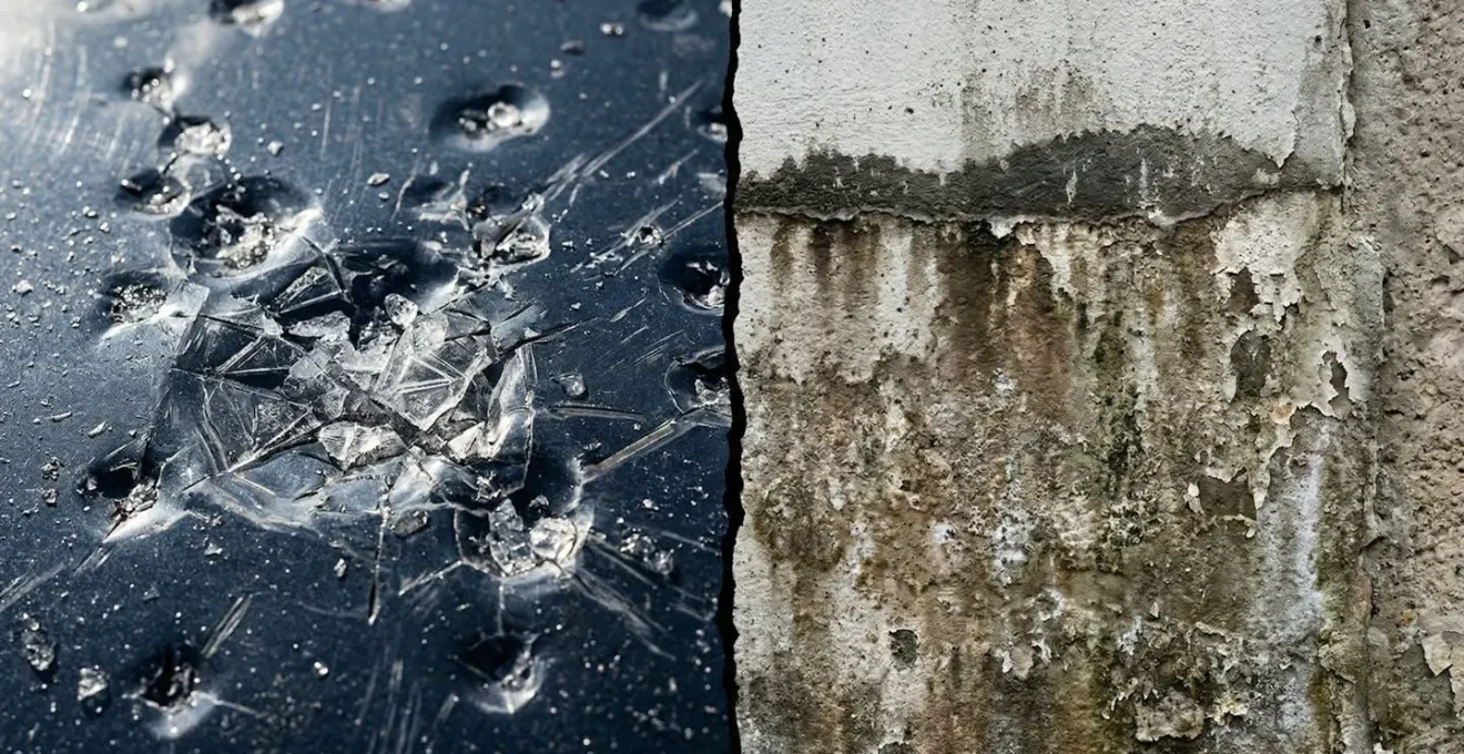 Schéma comparatif montrant les différences entre garantie événements climatiques et catastrophes naturelles